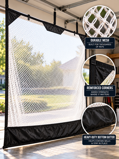 HomeField™ Garage Baseball Training Net