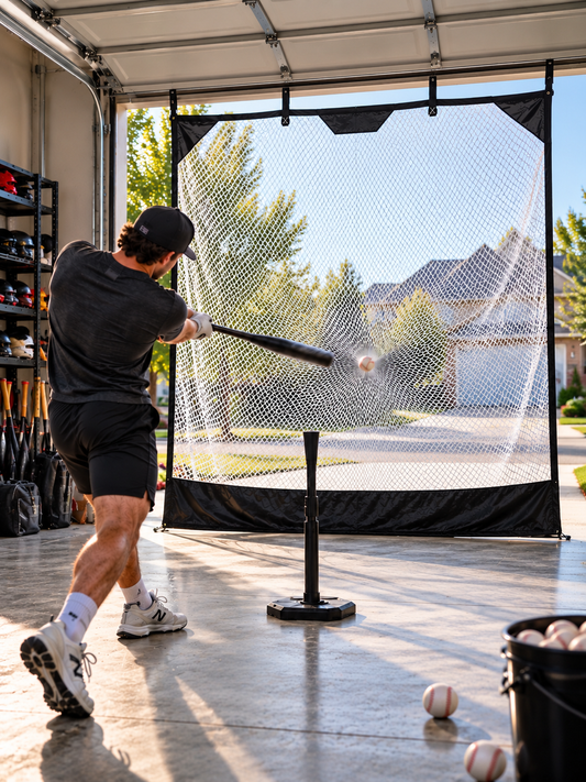 HomeField™ Garage Baseball Training Net